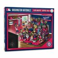 Youthefan 18 x 24 in. MLB Washington Nationals Fans Puzzle, Multi Color - A Real Nailbiter - 500 Piece 2502519